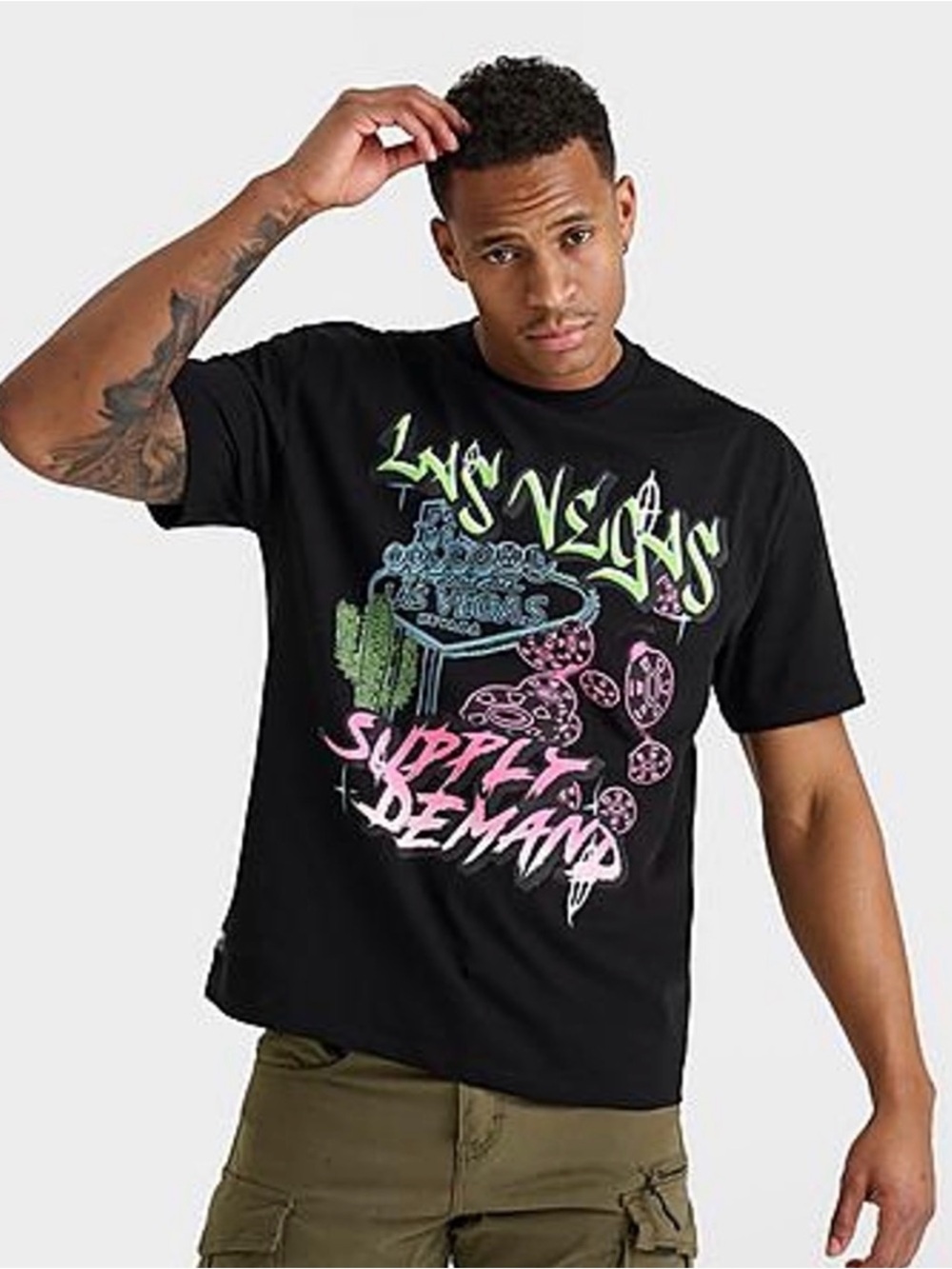 Supply and Demand Las Vegas Graphic Tee